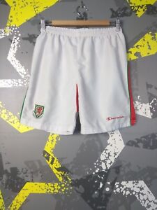 Wales Team Away Football Soccer Shorts 2009 - 2010 Champion Young Size XL ig93