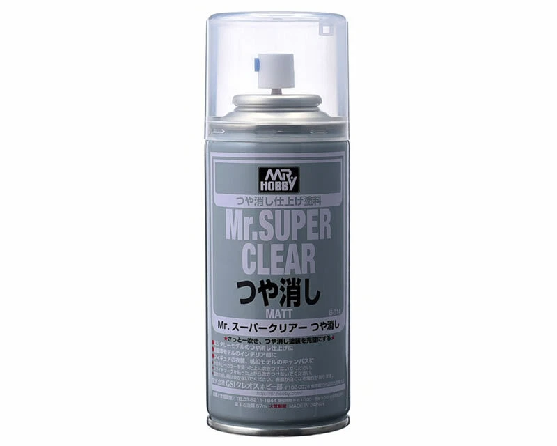 Mr.Hobby Gunze B514 Mr.Super Clear Matt Spray (170ml) modellismo - Immagine 1 di 1