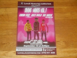 COUSIN STIZZ - JUICE WRLD - SKIMASKE Divine Minds KONZERT POSTER lowell ma - Bild 1 von 3