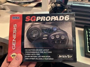 Brand New Factory Sealed Sega Genesis SG ProPad 6. Sega Licensed - Picture 1 of 6