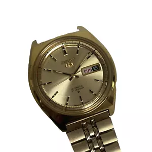 Vintage Herren Seiko 5 Uhr Day Date Salesman Sample 6119-6410 #45 OHNE UHRWERK - Bild 1 von 11