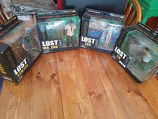 McFarlane Lost TV Series 2 Complete set 4 Figures - Sun Sawyer Eko Jin 2007 ABC