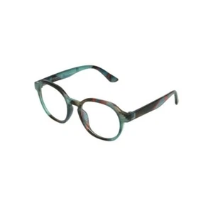 Eyesential youth blue light glasses green Geometric Glasses by Foster Grant nwt - Picture 1 of 7
