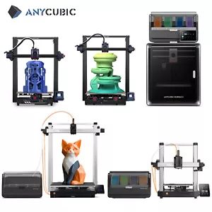 ANYCUBIC Imprimante 3D Kobra S1 Combo / Kobra 3 V2 Combo Haute Vitesse Grande Taille Lot - Photo 1/70