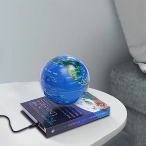 Magnetic Levitating Globe LED RGB Levitation Floating Geographic Globe Deco Gift - Picture 1 of 12