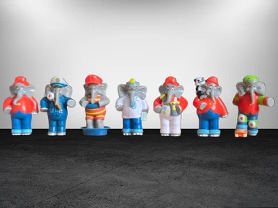 7x Benjamin Blümchen Sammlerfigur Coppenrath & Wiese Figur Knovolut - Bild 1 von 4