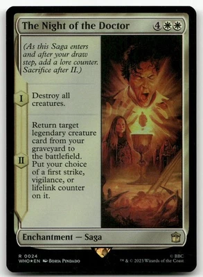 The Night of the Doctor #24 (Foil) (LP) Doctor Who WHO Magic MTG - Image 1 of 2