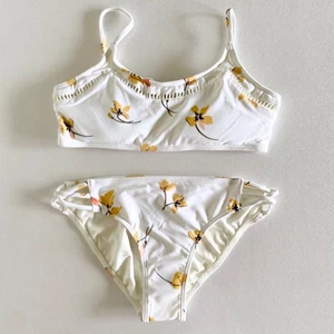 NEW Oneill Girls “Arden” Floral Scoop Bralette swim set in floral -Size 10 - Picture 1 of 10