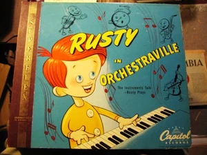 Kurt Reher David Frisina RUSTY IN ORCHESTRAVILLE Children's Story CAPITOL DC-115 - Picture 1 of 5