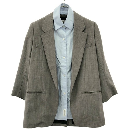 Giacca blazer sartoriale a strati camicia ALEXANDER WANG 23AW 1WC3232469 usata MESC 0