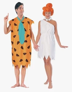 FRED AND WILMA HALLOWEEN CISTUMES BRAND NEW FLINTSTONES - Picture 1 of 1