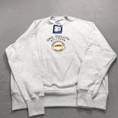 Minnesota Duluth Bulldogs Sudadera Para Hombres Grande Campeón Tejido Inverso NCAA NUEVA CON ETIQUETAS Foto 1 de 4
