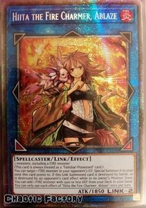 YUGIOH PHRA-EN100 Hiita the Fire Charmer, Ablaze Starlight Rare 1st Edition NM - Picture 1 of 1