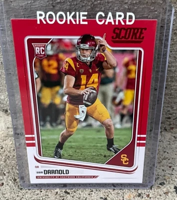 2018 Score Rookies Red Parallel SAM DARNOLD (RC) Rookie Card #349 - Image 1 of 2