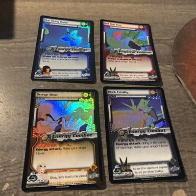 DRAGON BALL Z 12 TARJETAS LÁMINA CELULAR ILIMITADA SAGA NEGRO FATALIDAD NARANJA + DBZ CCG Foto 1 de 4