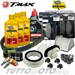 Tagliando YAMAHA TMAX 500 2004 2005 2006 2007 / Kit Completo Bardahl 10W40 T-MAX - Foto 1 di 5
