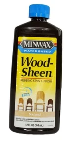 Minwax Wood Sheen Rubbing Stain & Finish Natural Water Based 12 oz. New - Picture 1 of 3