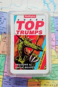 Super Top Trumps Dragons & Magic Beasts Vintage 1992 - Picture 1 of 5