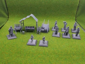 Caballero miniatures 28mm Market Stall and Villagers 3D Print Reconquer - Picture 1 of 7