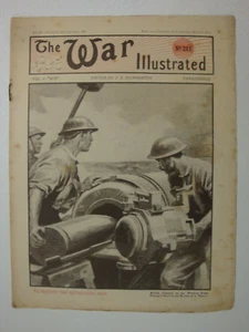The War Illustrated, Great War # 213 (Chateau-Thierry, Vaux, Albert, WW1 Tanks) - Picture 1 of 6