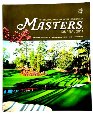 Masters Journal 2011 - Torneo Programa Oficial Augusta National Golf Club Foto 1 de 3