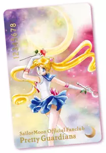 2022 Sailor Moon official Fan Club Limited Membership Card (number is random.) - Picture 1 of 1