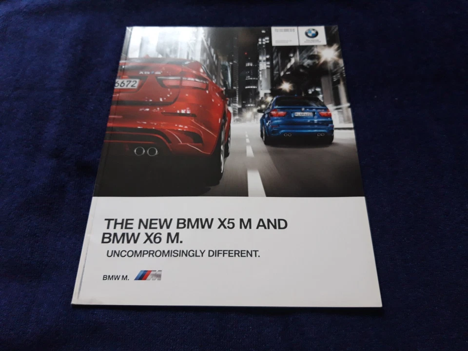 BMW X5 M & X6 M 2010 folleto folleto catálogo inglés Reino Unido 44 páginas 2 2009 Foto 1 de 1