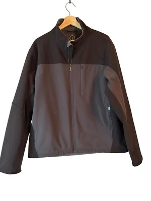 Chaqueta Abrigo Tech By Tumi Cremallera Completa Softshell Forrada de Vellón Nieve Invierno Talla XL Foto 1 de 3