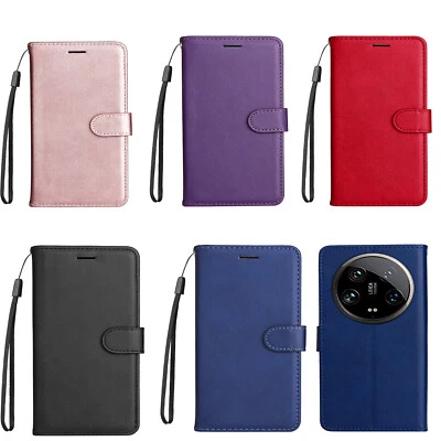 Case for Redmi 13 K70 K70e Note 13 4G Retro PU Leather Wallet Case Phone Cover - Image 1 of 4