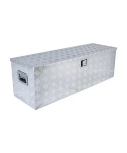 Werkzeugbox Deichselbox Staubox 1250x410xH410mm Staukasten für Anhänger 165L - Bild 1 von 4
