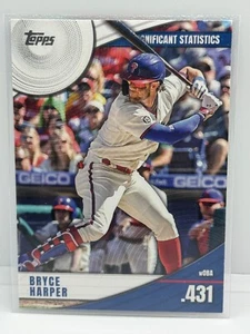 Bryce Harper Signnificant Statistics 2022 Topps Series 2 SS-11 - Bild 1 von 2