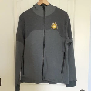 DragonWear Elements FR Men Flak Full Zip Hoodie Jacket CAT 2 ARC 16 Gray Size M - Picture 1 of 14