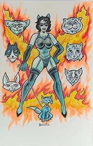HELL CATS * MIKE BENNETT'S ORIGINAL ART (2024) 09/30/2024 - Picture 1 of 1