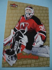 2006-07 Fleer (Ultra) "Gold Medallion" Parallel SP # 115 Martin Brodeur!
