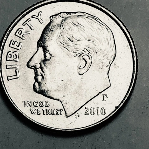 2010 P Roosevelt dime Cover
