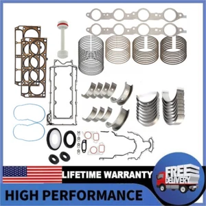 Engine Rebuild Overhaul Kit Fits For Chevy GMC LS Gen III IV 4.8L 5.3L BC409J US - Picture 1 of 18