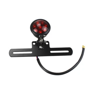 Moto LED Fanale posteriore Freno Lampada di arresto con Licenza Piatto Staffa  - Picture 1 of 8