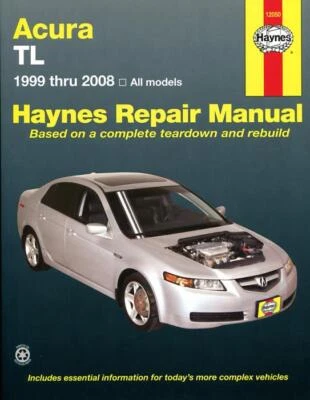Manuale Haynes Acura TL 1999-2008 Officina Servizio Riparazione Tutti i Model... - Immagine 1 di 4