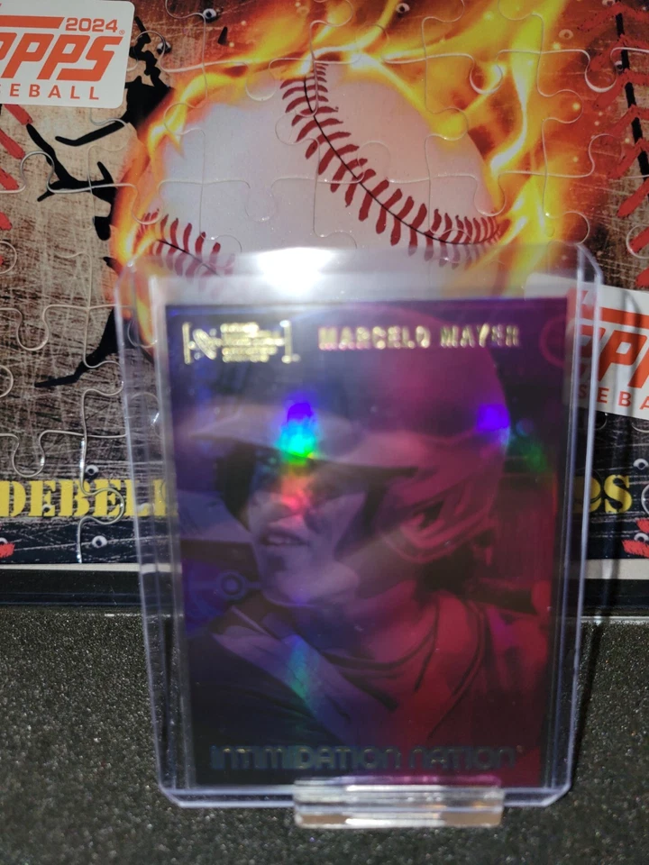 2022 Skybox Metal Universe Champions Intimidation Nation Marcelo Mayer #IN-4 - Image 1 of 3