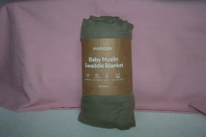 Momcozy Baby Muslin Swaddle Blanket 120*120cm. Natural NEW in Pack Skin-Friendly - Picture 1 of 4