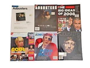 6 x Adbusters Magazine Lot 2007 2008 VOL 15 #2 4 & VOL 16 #1 2 3 5 - Picture 1 of 4