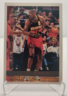 1997-98 Topps #79 Steve Smith Atlanta Hawks basketball card - Image 1 of 2