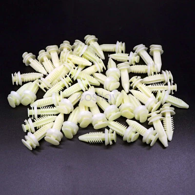50Pcs Door Trim Panel Clips Retainer For Chevrolet GMC Buick Pontiac Oldsmobile - Image 1 of 4
