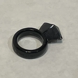 1999 Pretty Pretty Princess Cursed Black Ring Jewelry Replacement Game Piece - Picture 1 of 1