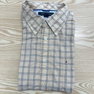 Tommy Hilfiger Mens Shirt XL Yellow Check 25" Pit-to-Pit Designer Casual - Picture 1 of 10