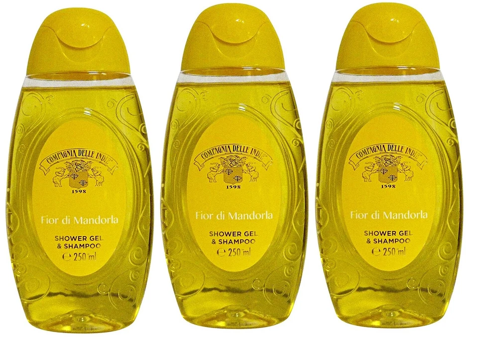 WERUSKA&JOEL Compagnia delle Indie Doccia Fior di Mandorla 3x 250ml