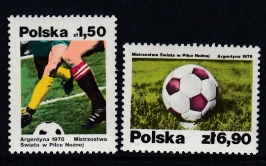 Conjunto POLÔNIA FIFA Copa do Mundo Argentina '78 MNH - Imagem 1 de 1