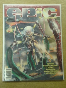 EPIC ILLUSTRATED #6 1981 JUNE VF MARVEL US MAGAZINE - Picture 1 of 1