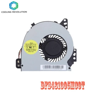 Laptop CPU Cooling Fan For Toshiba S40DT-AT01M S40DT S40 S40D-A DFS481305MC0T - Picture 1 of 2
