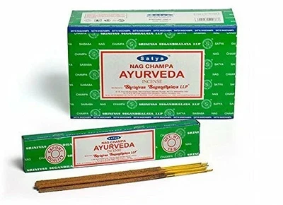 Satya Nag Champa Ayurveda Agarbatti Incense Sticks Export Quality 180gm - Image 1 of 4